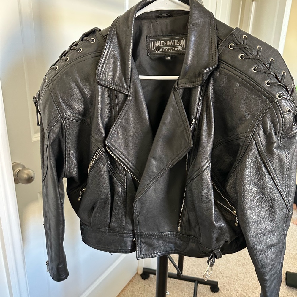 STUNNING VINTAGE Harley Davidson leather jacket